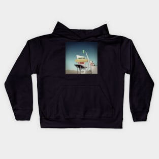 Mid-Century Modern Landscape Art Kids Hoodie